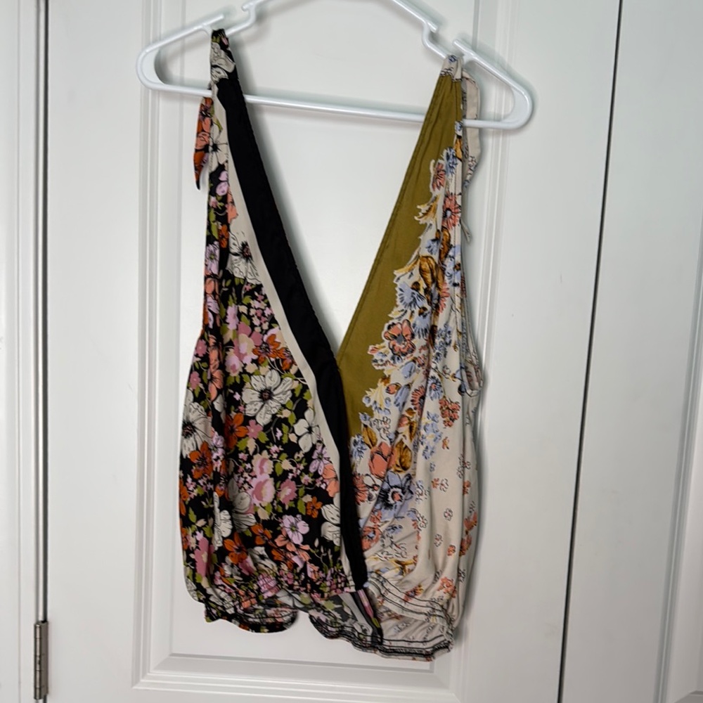Free people Floral Women's Top size M